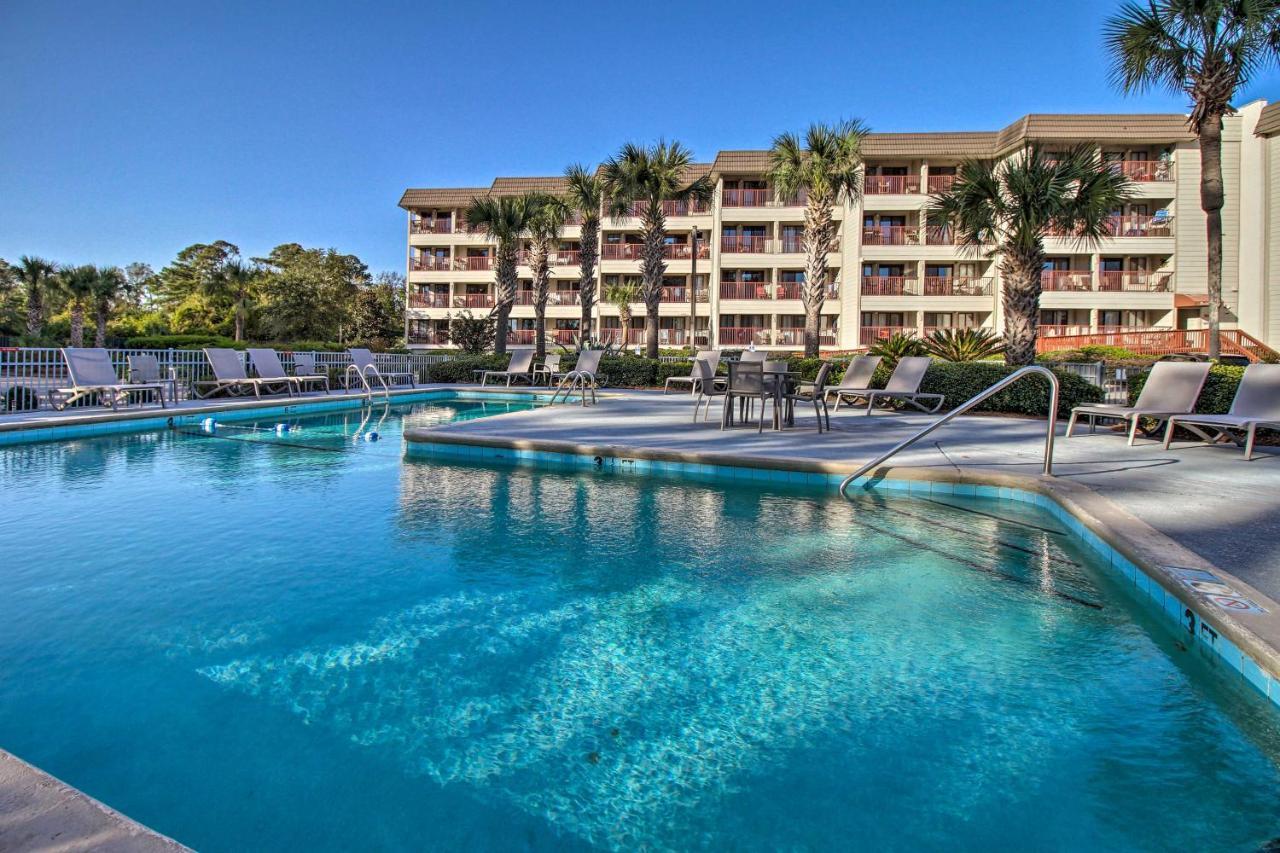 Hilton Head Resort Condo Pool Bar And Beach Access Hilton Head Island Bagian luar foto